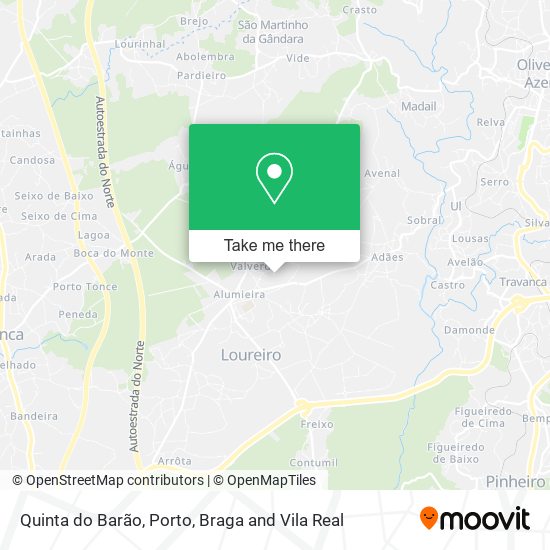 Quinta do Barão mapa