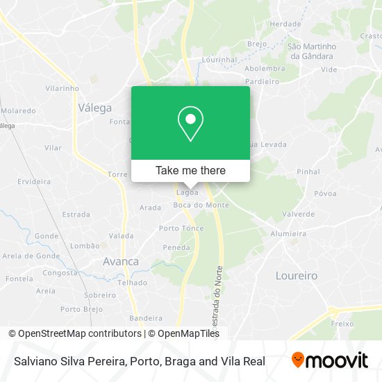 Salviano Silva Pereira mapa
