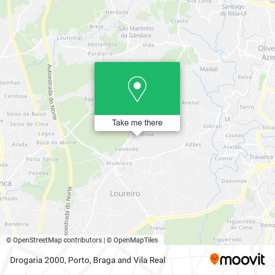 Drogaria 2000 mapa