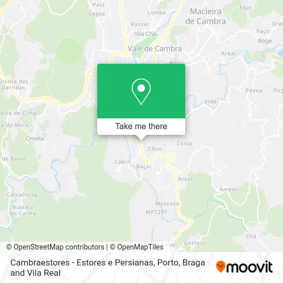 Cambraestores - Estores e Persianas map