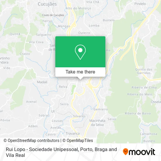 Rui Lopo - Sociedade Unipessoal map