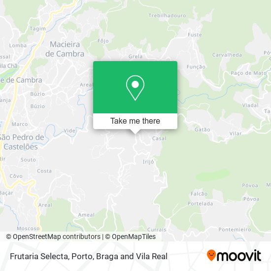 Frutaria Selecta mapa