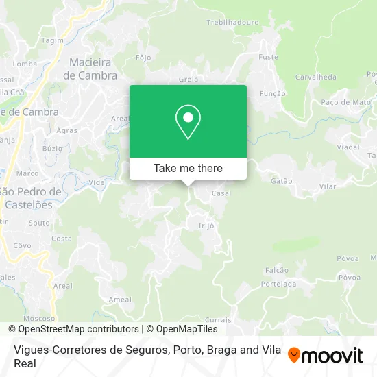 Vigues-Corretores de Seguros map