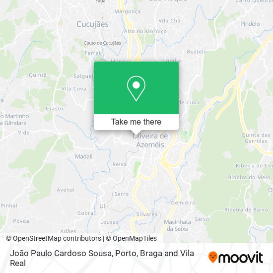João Paulo Cardoso Sousa mapa