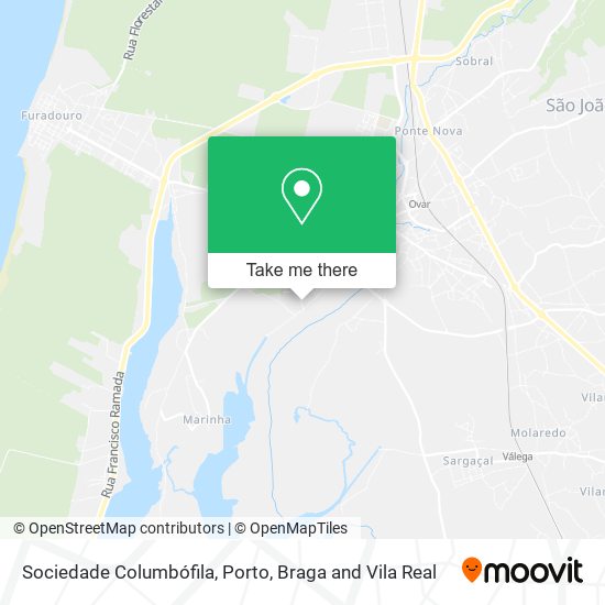 Sociedade Columbófila map