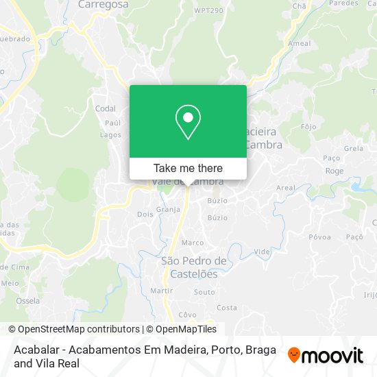 Acabalar - Acabamentos Em Madeira map