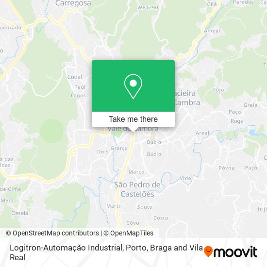 Logitron-Automação Industrial map