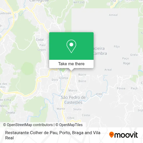 Restaurante Colher de Pau map