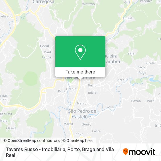Tavares Russo - Imobiliária map