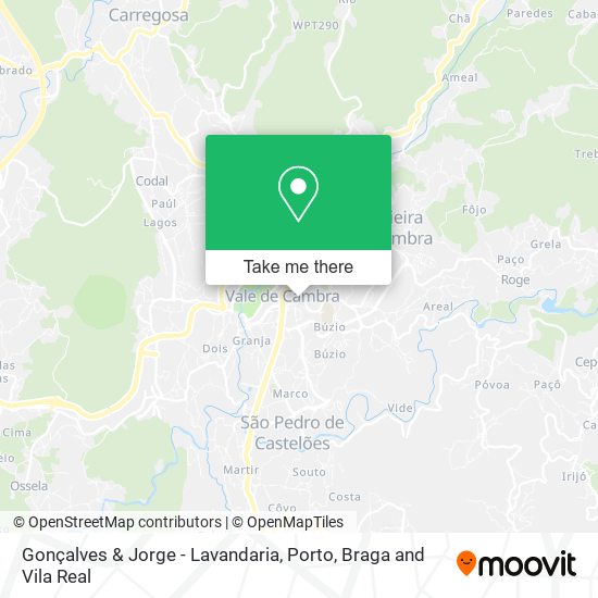 Gonçalves & Jorge - Lavandaria map