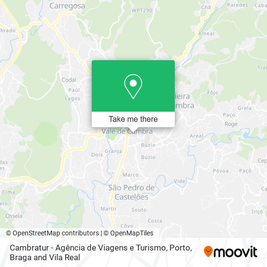 Cambratur - Agência de Viagens e Turismo mapa