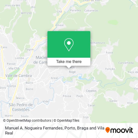 Manuel A. Nogueira Fernandes map