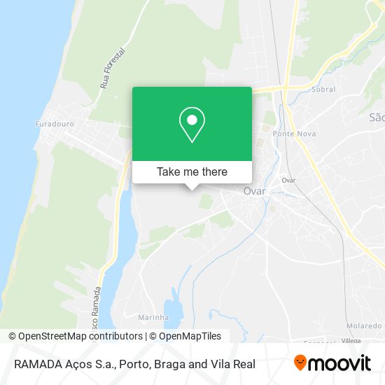 RAMADA Aços S.a. map