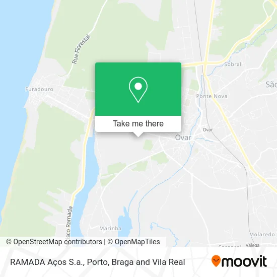 RAMADA Aços S.a. map