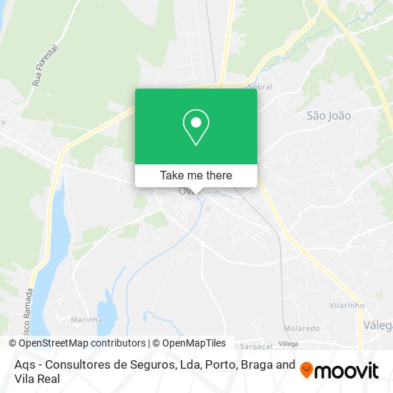 Aqs - Consultores de Seguros, Lda map