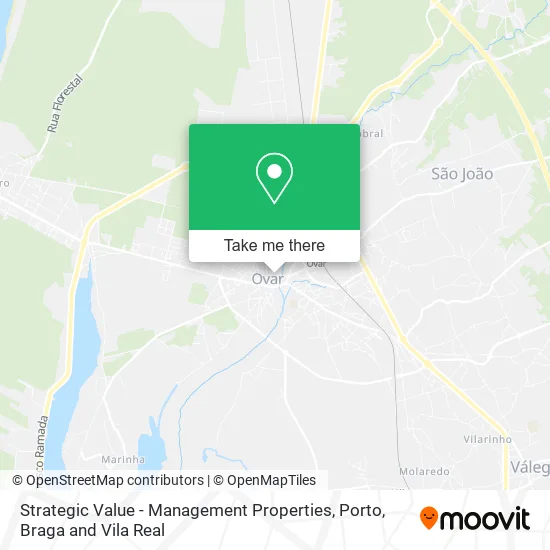 Strategic Value - Management Properties map
