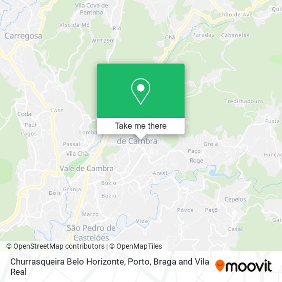 Churrasqueira Belo Horizonte map