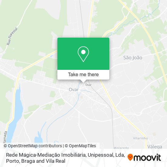 Rede Mágica-Mediação Imobiliária, Unipessoal, Lda map