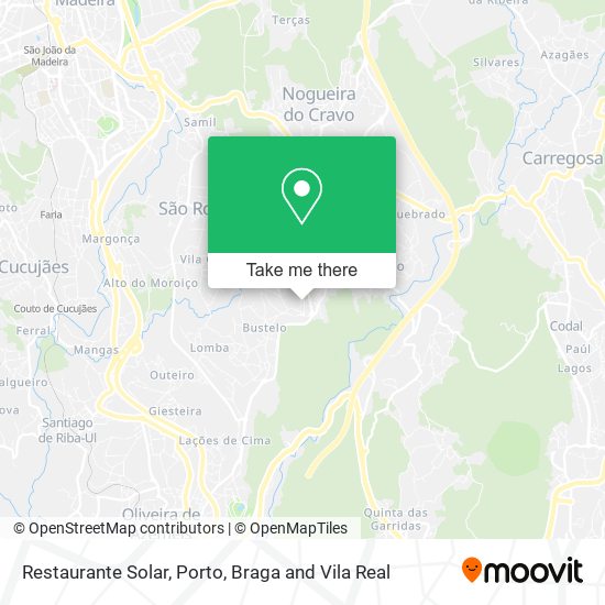 Restaurante Solar mapa