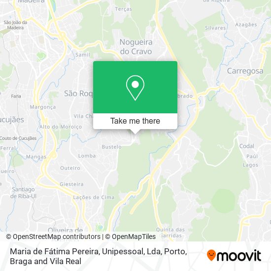 Maria de Fátima Pereira, Unipessoal, Lda map