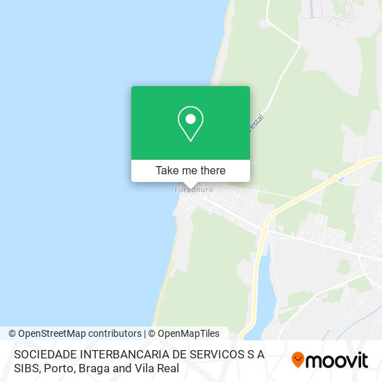 SOCIEDADE INTERBANCARIA DE SERVICOS S A SIBS mapa