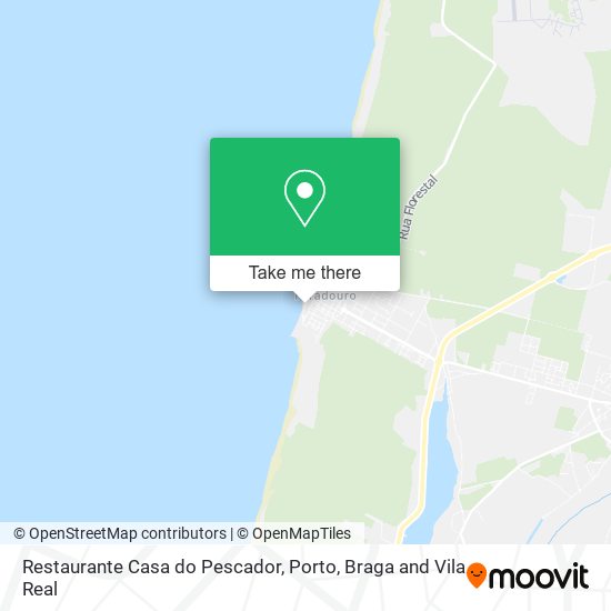 Restaurante Casa do Pescador map