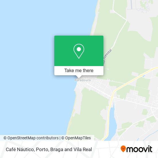 Café Náutico mapa
