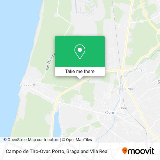 Campo de Tiro-Ovar map