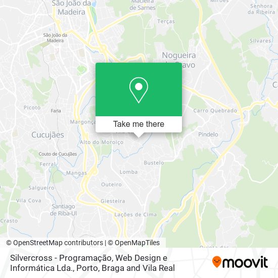 Silvercross - Programação, Web Design e Informática Lda. map