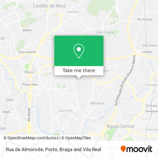 Rua de Almorode map