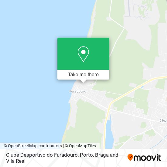 Clube Desportivo do Furadouro map