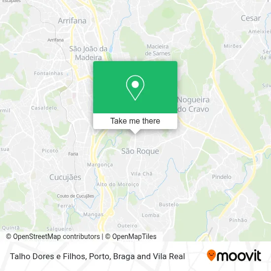 Talho Dores e Filhos map