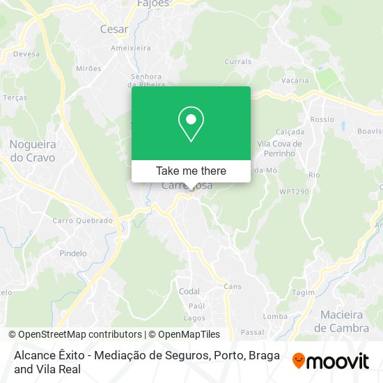 Alcance Êxito - Mediação de Seguros map