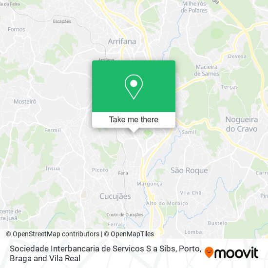 Sociedade Interbancaria de Servicos S a Sibs mapa