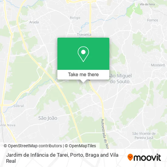 Jardim de Infância de Tarei map