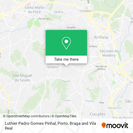 Luthier Pedro Gomes Pinhal map