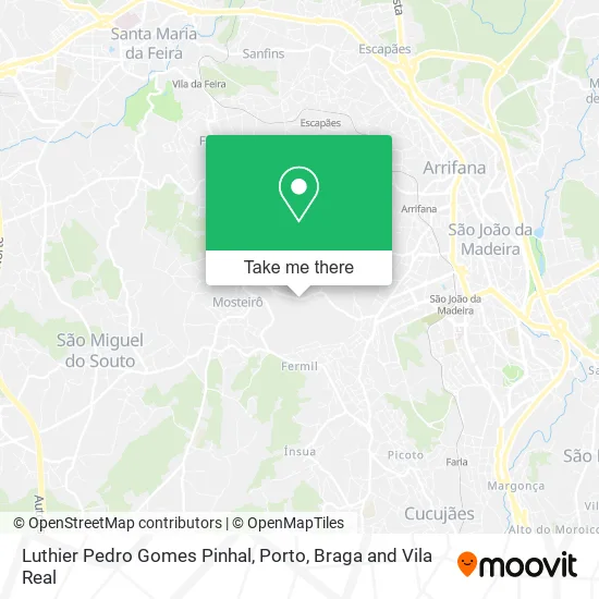 Luthier Pedro Gomes Pinhal map