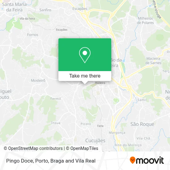 Pingo Doce map