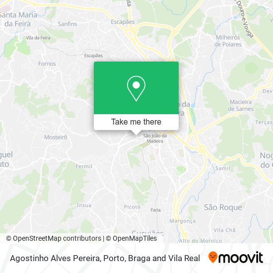 Agostinho Alves Pereira map