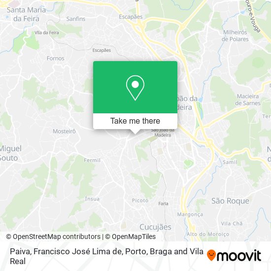 Paiva, Francisco José Lima de map
