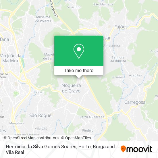 Hermínia da Silva Gomes Soares map