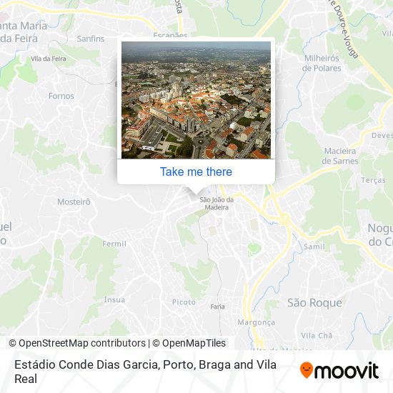 Estádio Conde Dias Garcia map