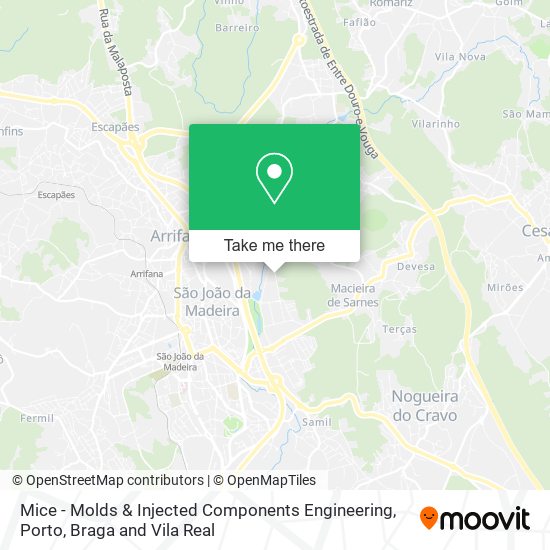 Mice - Molds & Injected Components Engineering mapa