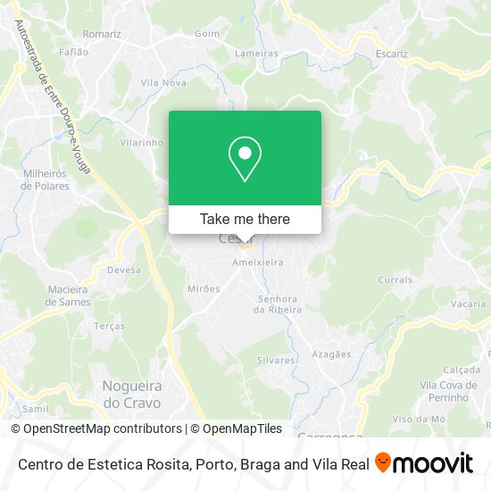 Centro de Estetica Rosita mapa