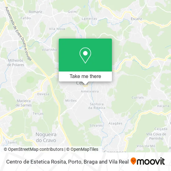 Centro de Estetica Rosita map