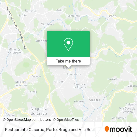 Restaurante Casarão map
