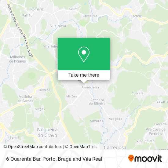 6 Quarenta Bar map