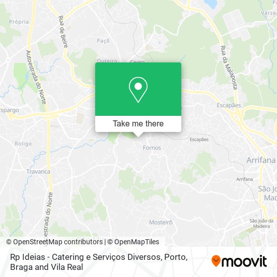 Rp Ideias - Catering e Serviços Diversos mapa