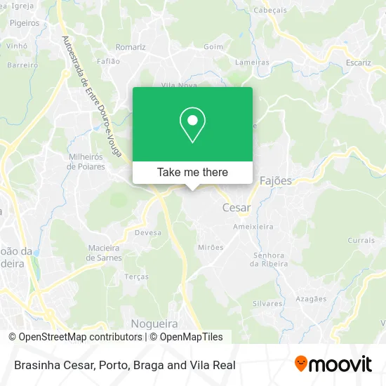 Brasinha Cesar map