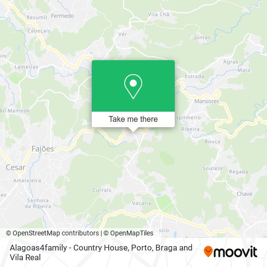 Alagoas4family - Country House map